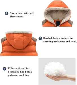 Chaquetas y Chalecos Acolchados con Capucha Personalizados para la Moda de Invierno, Elegantes Chalecos de Plumón con Múltiples Bolsillos para Máxima Funcionalidad - Product Image 4