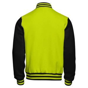 Chaqueta universitaria con letras de béisbol personalizada de alta calidad de fabricante OEM para hombre, chaqueta informal de invierno con bordado de chenilla y mangas completas - Product Image 3