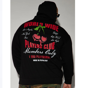 Hoodie High Quality Anti Pilling <b>Thick</b> <b>Fleece</b> Winter Cotton <b>Fleece</b> Pullover Hoodie Plain Hody - Product Image 4