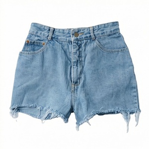 Pantalones Cortos de Verano para Mujer, Ropa Deportiva de Algodón, Estilo Jogging, Lavado Ácido, Denim, Prendas Casuales de Primera Calidad, Tendencias de Moda - Product Image 1