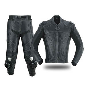Traje de Motocicleta de Dos Piezas en Cuero – Seguridad Mejorada, Armadura CE, Equipo de Carreras Personalizado para Hombres y Unisex - Product Image 3