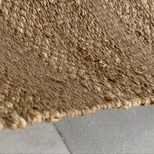 พรมดูร์รีทำมือจากอินเดีย 100% ผลิตจากปอกระเจา สำหรับใช้ภายในบ้าน ทอแบบเรียบ เหมาะสำหรับใช้ในบ้านและในร่ม - Product Image 1