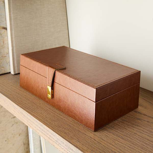 Boîtes de rangement en bois empilables de fabrication indienne avec ouverture frontale pour bijoux ou présentation en magasin, disponibles en grande quantité - Product Image 1