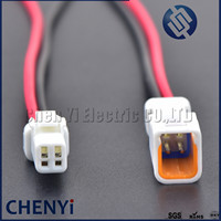 Konektor Elektronik Tahan Air 2 Pin Otomatis dengan Kabel Harness dan Sambungan Butt Plug 02R-JWPF-VSLE-S 02T-JWPF-VSLE-S JWPF-VSLE-D
