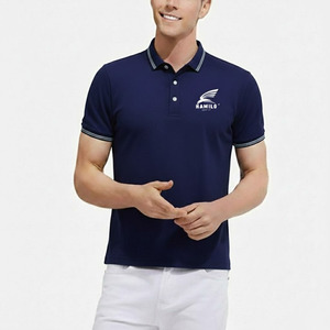 Camisetas de Hombre con Logotipo Personalizado, Última Moda 2026, Estilo Urbano con Ribete en Contraste, Talla Grande y Tejido Ligero de Secado Rápido - Product Image 5