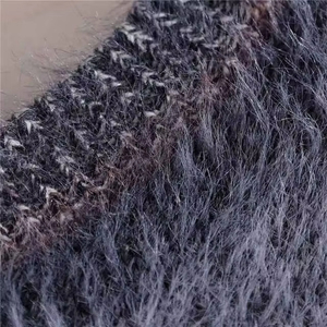 Custom Mohair <b>Cardigan</b> Floral Pattern Breathable Front Logo Autumn Knitwear - Product Image 5