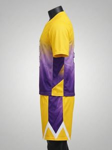 ชุดเสื้อเจอร์ซีย์ลาครอสระบายอากาศสำหรับผู้ชาย คอวี แขนสั้น แบบซับลิเมชั่น หมายเลข 9 ชุดยูนิฟอร์มลาครอสแบบยูนิเซ็กซ์ ปี 2026 - Product Image 3