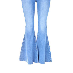 Jeans pour femmes à coupe moderne, prix de gros, respirants et tendance, logo personnalisé disponible - Product Image 6
