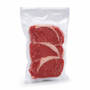 <b>Vacuum</b> Pouches High for Food Grade Three-Side Seal Heat Seal <b>Vacuum</b> Packaging <b>Bags</b> Embossing Customizable for Food Preservation - Product Image 4