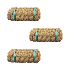 Eco friendly coir <b>mat</b> handmade road paving outdoor yard lining thickness 35mm high quality natural <b>coconut</b> fiber for garden path - Product Image 1