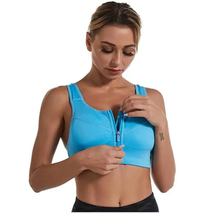 Sujetador Deportivo Corto para Mujer, Top Deportivo para Gimnasio y Running, Soporte Medio, Transpirable, Spandex/Nylon, Tirantes Ajustables, Lencería - Product Image 4