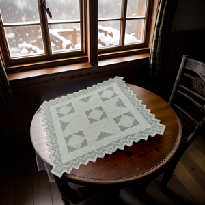 Nappe en dentelle d'exportation européenne Traitement de quantité illimitée pour tapis de chaise - Product Image 5