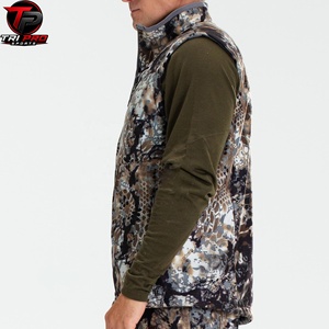 Chaleco Utilitario Softshell para Hombre, Cuello Alto, Cierre Completo, Múltiples Bolsillos con Cremallera, Chaleco para Caza, Pesca y Viajes, Resistente al Viento - Product Image 2