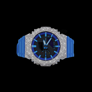 Montre de luxe Starspire Jewels pour homme, automatique, mouvement ETA, Moissanite VVS, cadran analogique-numérique, style professionnel, Hip Hop Iced - Product Image 3