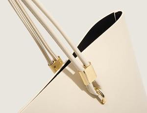 High Quality Women's Genuine Leather <b>Tote</b> <b>Bags</b> Stylish Full Grain Zipper Closure Multi Pockets Classic Waterproof Gift Girls - Product Image 2