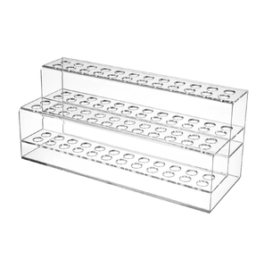 Portalápices de acrílico transparente, último diseño, portalápices de papelería al precio más bajo, portalápices de acrílico personalizado para oficina. - Product Image 1