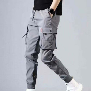 Pantalones Cargo Jogger para Hombre, Nuevos, de Alta Calidad, Corte Recto, Elásticos, Ecológicos, Transpirables, con Bolsillos Laterales y Frente Plano, 2026 - Product Image 5