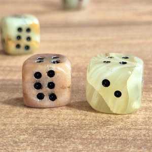 Artisan Crafted Bone <b>Dice</b> for Board Games and RPG Play Natural Crafts - Product Image 3
