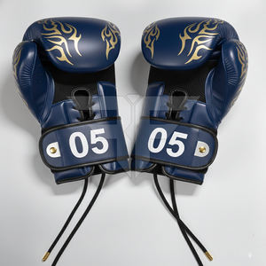 Guantes de Boxeo Profesionales de Cuero para Adultos de Alta Calidad, Más Vendidos al Por Mayor, con Absorción de Humedad - Product Image 4