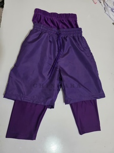 Nuevos pantalones cortos de natación halal para hombre, 100% algodón, transpirables e impermeables, que cubren la Awrah, estilo High Street. - Product Image 3
