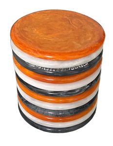 Meubles ronds indiens en résine nouvellement ajoutés Tables d'appoint Designs de luxe indiens Tables en résine pour chambre à coucher Beaux meubles indiens - Product Image 1