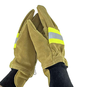 Guantes de Bombero, Guantes de Protección para las Manos, Guantes de Bombero de Cuero de Nueva Llegada, los Mejores Guantes de Seguridad para la Industria - Product Image 6