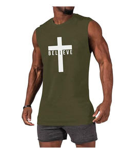 Camiseta de Alta Calidad Premium con Estampado Personalizado, 100% Poliéster Tejido, Manga Corta, Corte Holgado, 300g, Estampado de Cruz de Jesús, Fe - Product Image 2