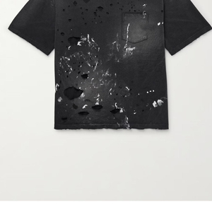 Ripped Baggy <b>shirt</b> Vintage Washed O Neck <b>Shirt</b> Loose Fit Oversized <b>Y2K</b> Streetwear Hip Hop Urban Stonewashed t <b>shirt</b> Boxy <b>shirt</b> - Product Image 3