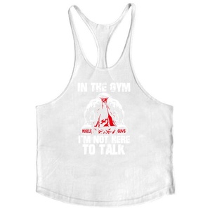 Camiseta de Tirantes Deportiva Personalizada de Algodón con Corte Redondo, Camiseta Interior Lisa para Hombre, Camiseta de Tirantes para Verano - Product Image 2