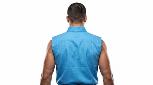 Uniforme de Taekwondo Dumela International Azul Cielo sin Mangas de Algodón con Logotipo, Transpirable, Cintura Alta, Unisex, para Artes Marciales - Product Image 4