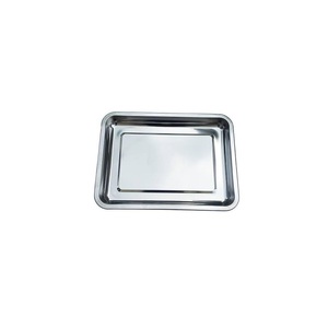 Hot Sale Modern Handmade Durable Stainless Steel Rectangle Serving Tray Wine Glass Handcrafted <b>Metal</b> - Product Image 1
