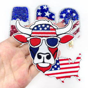 Patch brodé personnalisé en gros pour vêtements, vestes, uniformes, casquettes – Tissu sergé, thermocollant, logo brodé durable, OEM - Product Image 5