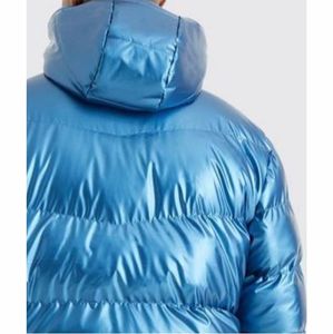 Oversized Glossy Puffer Jacket Waterproof Winter Glossy Puffer Jacket Custom Logo Hooded Lightweight Shiny <b>Bubble</b> <b>Coat</b> - Product Image 6
