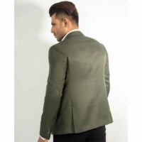 Veste de costume ajustée à double boutonnage en polyester avec logo personnalisé pour homme, idéale pour le bureau ou un mariage, à manches longues