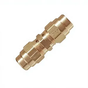 Raccord de Frein Pneumatique en Laiton Premium avec Tête en Caoutchouc – Connecteur Durable Anti-Fuite pour Systèmes Pneumatiques - Product Image 5