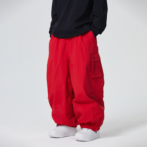 Pantalones de Esquí Impermeables y Transpirables de Talla Grande, Pantalones de Snowboard de 3 Capas, Cierre de Cremallera a Prueba de Viento, Ropa de Invierno Cálida para Exteriores - Product Image 6