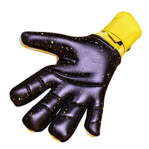 Meilleurs gants de gardien de but professionnels personnalisables, en caoutchouc naturel, cuir PU, protection des doigts, antidérapants, export. - Product Image 3