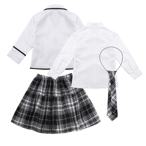 Anime School Uniform Cosplay Costume Japanese Style Girls <b>Blazer</b> Skirt Outfit <b>Set</b> - Product Image 6
