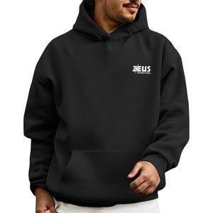 Sweat-shirts surdimensionnés pour hommes en coton mélangé, style streetwear premium, mode outdoor - Product Image 1