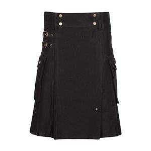 Kilt Utility de algodón duradero para hombre con bolsillos de carga espaciosos y correas ajustables para aventuras al aire libre - Product Image 1