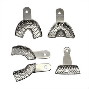 Bandeja dental de acero inoxidable aprobada por la fábrica con orificios, bandeja de impresión dental de aluminio de Grip Surgical - Product Image 4