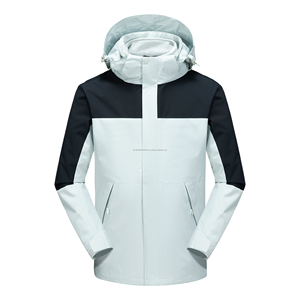 Veste de ski personnalisée pour femmes 3-en-1 pour l'extérieur veste rigide coupe-vent imperméable grande taille sweats à capuche pour hommes vestes à fermeture éclair 2025 - Product Image 1