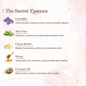 Jabón Natural de Lavanda 100g, Jabón Orgánico Hexa con Aloe Vera y Manteca de Cacao - Product Image 3