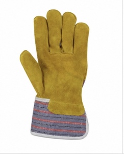 Gants de travail canadiens en cuir robuste, antidérapants, résistants à la chaleur, durables, respirants, flexibles, texture lisse, haute performance - Product Image 6