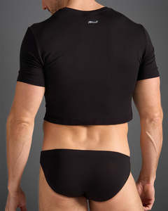 T-shirts courts en coton tricoté 100 % pour hommes, coupe classique, style sport et streetwear, vente en gros, personnalisables, écologiques, séchage rapide, respirants, devant uni - Product Image 2
