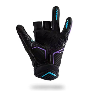Gants tactiques en cuir à doigts complets pour hommes, accessoires de chasse, vêtements de sport, entraînement en salle de sport, équitation - Product Image 2