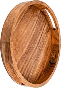 Top Trending Último diseño Bandeja de madera para servir alimentos Diseño admirable Forma personalizada Bandeja de madera para alimentos - Product Image 4