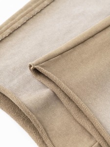 Pantalon de survêtement oversize à jambes larges avec cordon de serrage, en toile décontractée, en coton mi-lourd, style streetwear, pour homme, hiver, OEM - Product Image 4