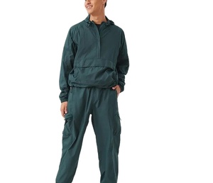 ชุดวิ่งเสื้อกันลมพิมพ์ลายสำหรับผู้ชายผ้าโพลีเอสเตอร์ผ้าสแปนเด็กซ์ระบายอากาศสไตล์วินเทจ - Product Image 2