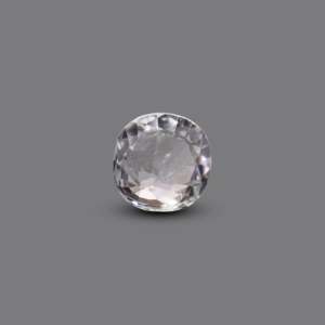High Quality Loose Synthetic White Zircon Gemstone 4.55 Carat for Fine Jewelry - Product Image 2